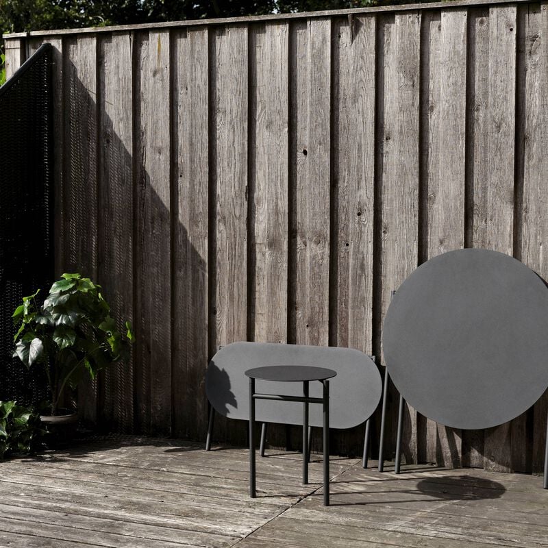 Zone Skammel dia. 33 x 45 cm i black